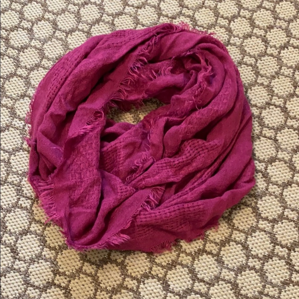 Bright Magenta Infinity Scarf